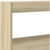 vidaXL Ormarić za uzglavlje s LED svjetlima boja hrasta 160x17x102 cm | shoptok.hr