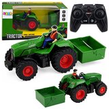  Daljinski upravljani RC poljoprivredni traktor s prikolicom Farmer 1:24 | shoptok.hr