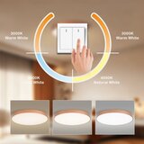 Brilagi LED plafonsko svetlo POOL LED/128W/230V 3000/4000/6000K prečnika 100 cm boje bronze | Eponuda.com