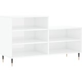 Ormarić za cipele sjajni bijeli 102x36x60 cm konstruirano drvo | shoptok.hr