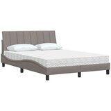  s madracem Hanko smeđesivi 140 x 190 cm od tkanine | shoptok.hr