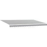 Tenda na ručno uvlačenje s LED antracit i bijela 500 x 300 cm | Eponuda.com