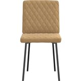 Jedilni stoli 2 kosa rjav žamet, (21828422) | Shoptok.si