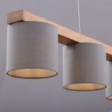 BRILONER Luster na sajli RHON 3xE14/25W/230V kaučukovo drvo | Eponuda.com