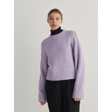 Reserved oversize pulover - vijolična Cene