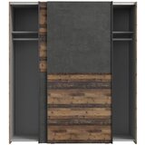 Mömax Omara Z Drsnimi Vrati Dederik, Rjava, Temno Siva | Shoptok.si