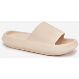 Boto Women's Lightweight Foam Slippers On Thick Sole Beige Querceria | Shoptok.si