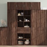 vidaXL Ormarić za pohranu boja hrasta 70x42,5x225 cm konstruirano drvo Cijene