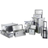 Zarges Aluminijast univerzalni zaboj, prostornina 157 l, zunanja mera DxŠxV 800 x 600 x 410 mm | Shoptok.si