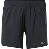 Reebok Športne hlače črna / srebrna | Shoptok.si