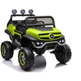 Lean_Toys Otroško vozilo Mercedes Unimog S 12V 4x4 zelena lak lea | Shoptok.si