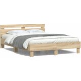  Krevetna konstrukcija Sonoma 152 x 203 cm Konstruirano drvo | shoptok.hr