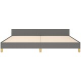  Okvir za krevet bez madraca tamnosivi 200x200 cm od tkanine | shoptok.hr