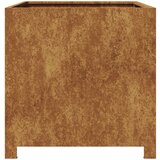 vidaXL Vrtno korito 50x50x50 cm korten jeklo | Shoptok.si