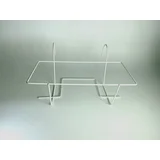 Držač za žardinjere Premium 40 cm beli