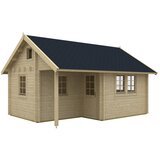 Male kuće Drvena kuća PERTTI 410 × 560 cm sa šindrom | shoptok.hr