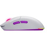Hator Quasar 3 ULTRA 8K Wireless, white-violet - Optical Yellow 100M Switches PixArt PAW3950 | shoptok.hr