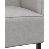 vidaXL visoka sofa svetlo siva 109x56x121 cm Tkanina | Shoptok.si