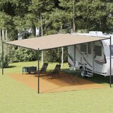  Tepih za šator boja pijeska 400 x 600 cm HDPE | shoptok.hr