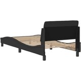  Okvir za krevet Dover Crni 90x190 cm Tkanina | shoptok.hr