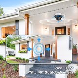  Immax NEO 07825L - Pametna spoljna kupolasta kamera sa 5MP senzorom 230V IP66 TUYA Wi-Fi | Eponuda.com