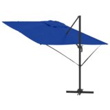  Suncobran za terasu Plavi Aluminij Poliester 3m | shoptok.hr