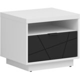 MID.YOU MAJHNA NOČNA OMARICA, črna, bela | Shoptok.si