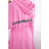 Kesi Coat with a longer back part light pink | shoptok.hr