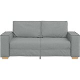 vidaXL Dvosjed Sofa Svijetlo siva 140 cm Tkanina | shoptok.hr