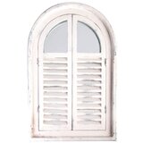 Esschert Design Vanjsko ogledalo s okvirom od masivnog drveta 37x59 cm – | shoptok.hr