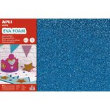 Apli Eva pena bleščice modra 400x600x2mm 3kos, (20392919) | Shoptok.si
