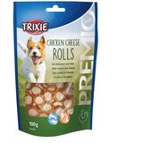 Trixie premio chicken cheese rolls 100g Cene