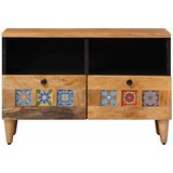 TV ormar s ladicama Prirodna 70 x 33 x 46 cm Čvrsto drvo manga | shoptok.hr