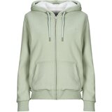 Superdry Puloverji BORG LINED ZIPHOOD Zelena Cene