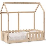 Maison Chic Otroška postelja - Otroški ležaj - Otroški posteljni okvir 70x140 cm trdna borovina, (21698426) Cene