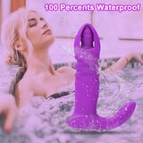  AlvUp - pametni potisni analni vibrator (ljubičasti) Slike