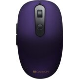 Canyon MW-9, 2 in 1 Wireless optical mouse with 6 buttons, DPI 800/1000/1200/1500, 2 mode(BT/ 2.4GHz), Battery AA*1pcs, Violet, silent switch for right/left keys, 65.4*112.25*32.3mm, 0.092kg | Eponuda.ba