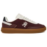 Tommy Hilfiger Superge Heritage Sneaker Perf FW0FW08380 Bordo rdeča | Shoptok.si