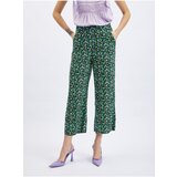 Orsay Black-Green Women Floral Shortened Pants - Women | shoptok.hr