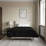  Zimska posteljnina Črna 135 x 200 cm Mikrofibra in Teddy flis, (5000284351) | Shoptok.si
