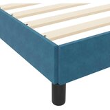  Krevet s opruga kutije Tamno plava 120 x 200 cm tkanina | shoptok.hr
