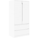 vidaXL Kopalniška omarica Bela 79,5 x 49 x 156 cm Konstruiran les, (5000092597) | Shoptok.si