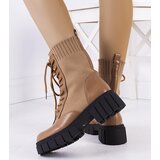 Gemre Brown ankle boots with elastic upper Ada | shoptok.hr