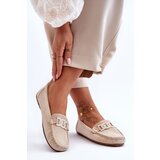 Boto Women's Stylish Suede Moccasins Beige Rabell | Shoptok.si