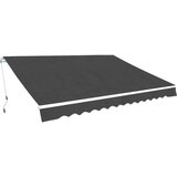 Tenda Sklopiva tenda na ručno upravljanje 350 cm antracit Cijene