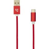 S Box KABEL USB Muški -> TYPE-C Muški 1.5 m Crveni, (08-usb-typec-15r) Cijene
