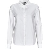 Pieces PCIRENA LS OXFORD SHIRT Bijela Cijene