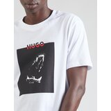 Hugo Majica 'Dobero' svijetlo crvena / crna / bijela | shoptok.hr