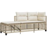  3-dijelni set kutne vrtnih sofa od poliratana s jastucima bež | shoptok.hr