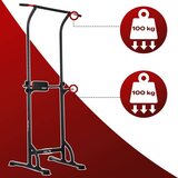 Neo-Sport Apex Dip 130300 samostojeća vi&amp;scaron;enamjenska sprava za zgibove i propadanja do 100 kg Slike